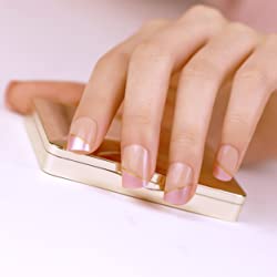 ArtPlus Pink Golden Elegant Touch Fake Nails