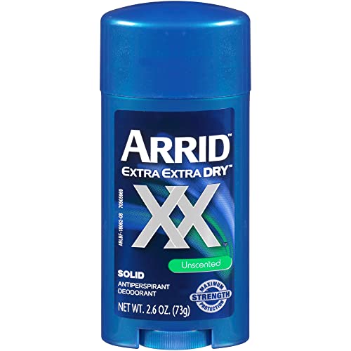 Arrid XX Extra Dry Solid Unscented Deodorant
