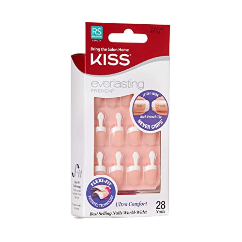 Kiss Everlasting Endless French 28-Piece Nail Kit